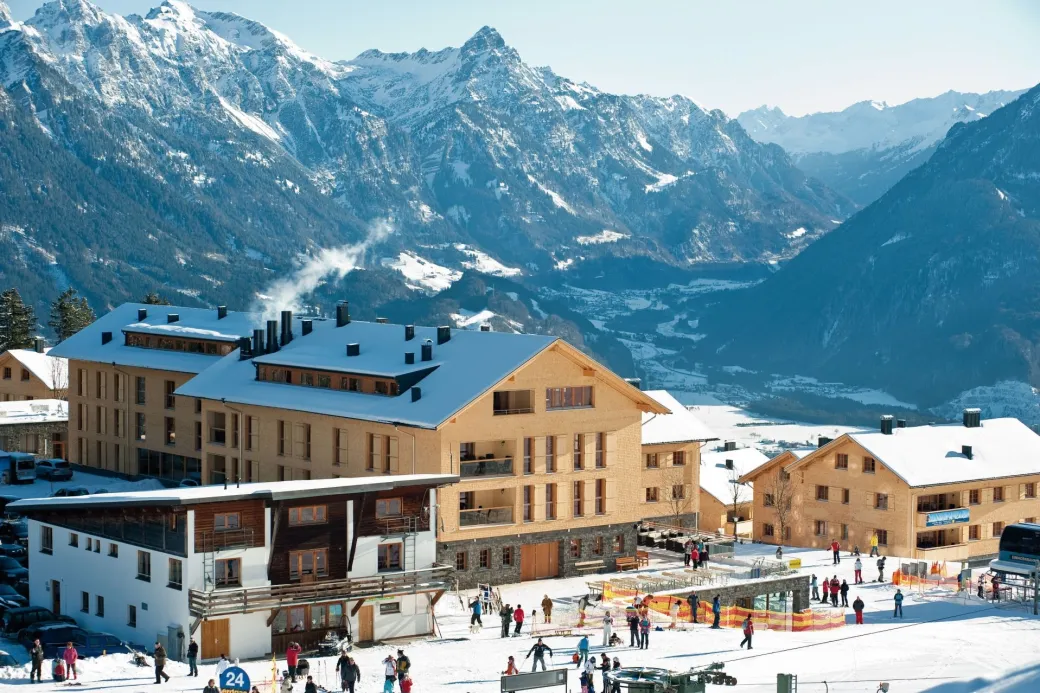 Appartementencomplex op Landal Brandnertal