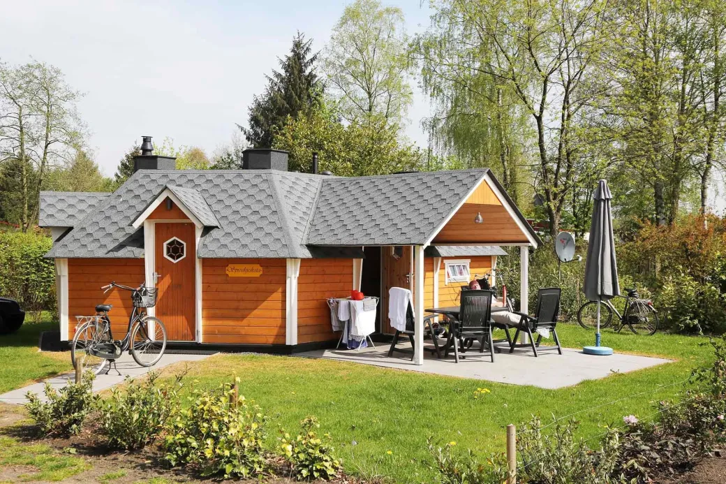 Luxe sprookjes huisje op sprookjescamping De vechtstreek