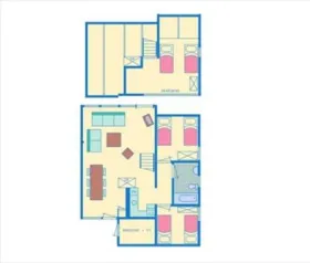 Vakantiebungalow Strauss 6 op Aquadelta 6 Personen