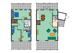 Vakantiebungalow DCL op Banjaard 4 Personen