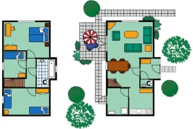 Vakantiebungalow MUL op Banjaard 5 Personen