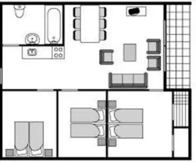 Vakantiebungalow Nachtzwaluw Luxe (6DL1) op Berkenhorst 6 Personen