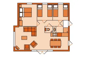 Vakantiebungalow BI6 op Bikkels 6 Personen