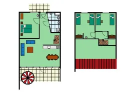 Vakantiebungalow OBSA op Bos en Duin 8 Personen