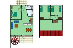 Vakantiebungalow OBSZ op Bos en Duin 6 Personen