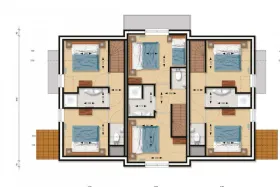 Vakantiebungalow GB13 op Cadzand-Bad 13 Personen