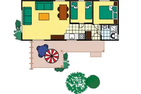Vakantiebungalow CF op Cape Helius 7 Personen