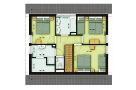 Vakantiebungalow BB10 op Ferienresort Bad Bentheim 10 Personen