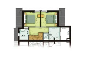 Vakantiebungalow BB4 VIP op Ferienresort Bad Bentheim 4 Personen