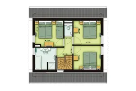 Vakantiebungalow BB7 op Ferienresort Bad Bentheim 7 Personen
