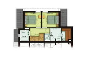 Vakantiebungalow BBL4 op Ferienresort Bad Bentheim 4 Personen