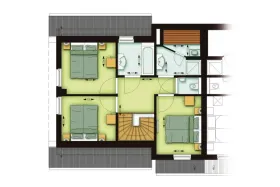 Vakantiebungalow BBL6A VIP op Ferienresort Bad Bentheim 6 Personen