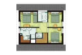 Vakantiebungalow BBL7 op Ferienresort Bad Bentheim 7 Personen