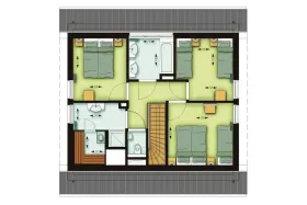 Vakantiebungalow BBL9 op Ferienresort Bad Bentheim 9 Personen
