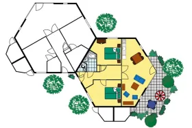Vakantiebungalow B4PC op Hof Domburg 4 Personen