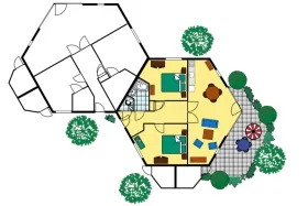 Vakantiebungalow B5K op Hof Domburg 4 Personen