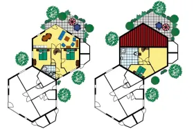 Vakantiebungalow B6P op Hof Domburg 6 Personen