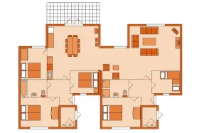 Vakantiebungalow H10A op Hunzedal 10 Personen