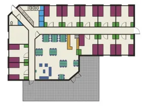 Vakantiebungalow Flint 40 op Hunzepark 40 Personen