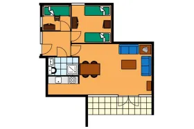 Vakantiebungalow KVSW4 op Klein Vink 4 Personen