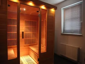 Vakantiebungalow F Sauna Bungalow 10 op Landgoed Het Grote Zand 10 Personen