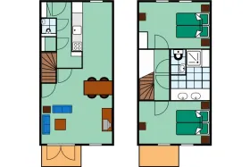 Vakantiebungalow VO4 op Marinapark Volendam 4 Personen