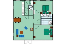 Vakantiebungalow VO4M op Marinapark Volendam 4 Personen