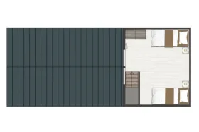 Vakantiebungalow Beach House 6-pers op Roompot Beach Resort 6 Personen