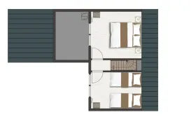Vakantiebungalow Beach House XL 6-pers op Roompot Beach Resort 6 Personen