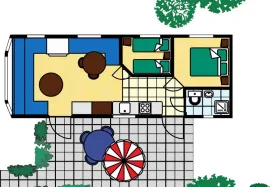 Vakantiebungalow SCC op Roompot Beach Resort 4 Personen