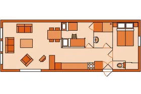 Vakantiebungalow SK5K op Schaapskooi 4 Personen