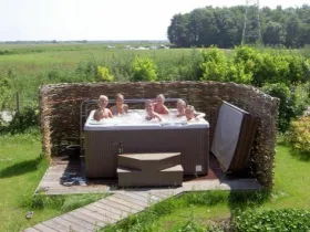 Vakantiebungalow Zilvermeeuw Wellness Plus 8 op Waterpark Zwartkruis 8 Personen