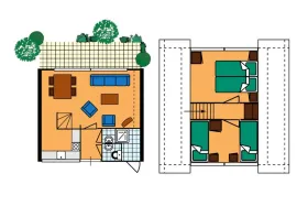 Vakantiebungalow W4A op Wolfsven 4 Personen