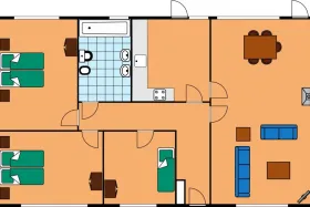 Vakantiebungalow ZP5A op Zandput 5 Personen