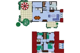 Vakantiebungalow E op Zeeland Village 6 Personen