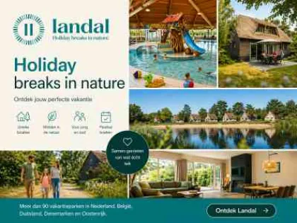 Landal GreenParks lente actie - Tot 30% korting bij Landal