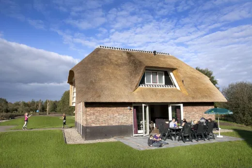 1 van de nieuwere bungalows
