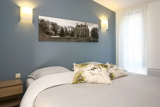 Moderne 2 persoonsslaapkamer