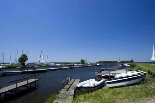 De Haven met boten