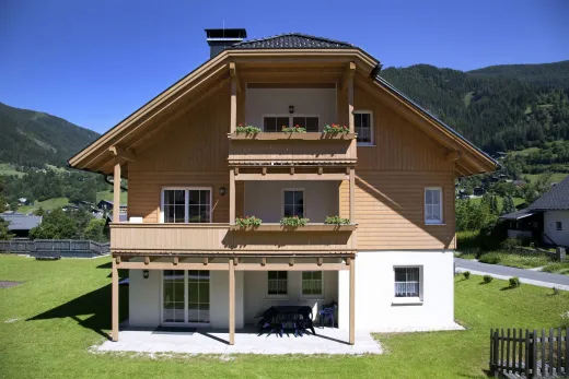 1 van de chalets
