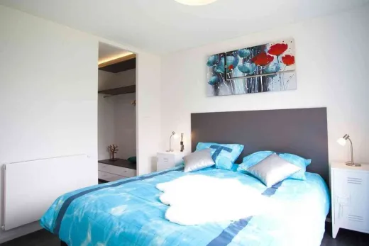 Master bedroom in vakantiehuis