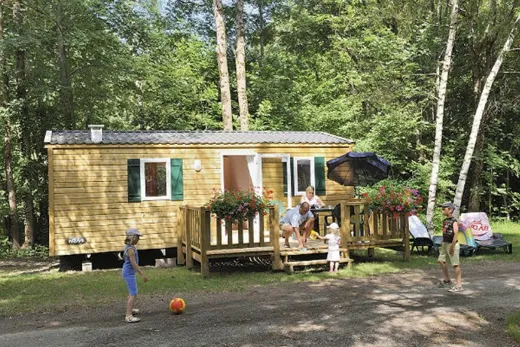 Verblijf in 1 van de Mobile homes