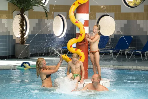 Dit park is voorzien van een zwembad