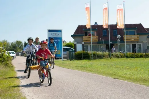 Ingang van het vakantiepark