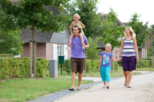 Een keurig verzorgd park