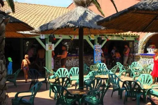 Terras op het park
