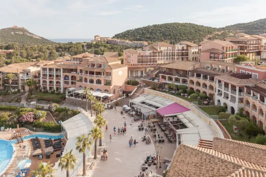 Luchtfoto van P&V Park Cap Esterel