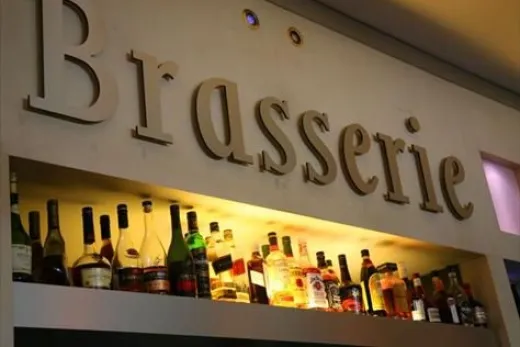 De brasserie op De Bronsbergen