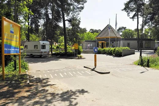 Vind hier de receptie van het park