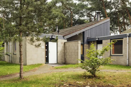 1 van de bungalows op Landal Het Vennenbos